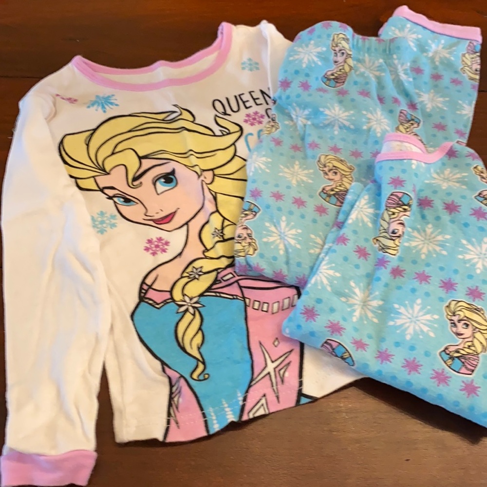Disney Elsa Pj Set
